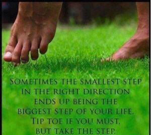 small steps
